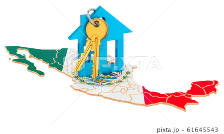 Real estate in Mexico concept 61645543