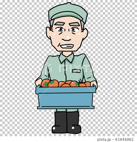 爺爺穿著工作服 爺爺穿著工作服 61648862