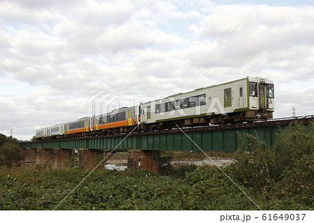磐越西線キハ110+キハE120 61649037