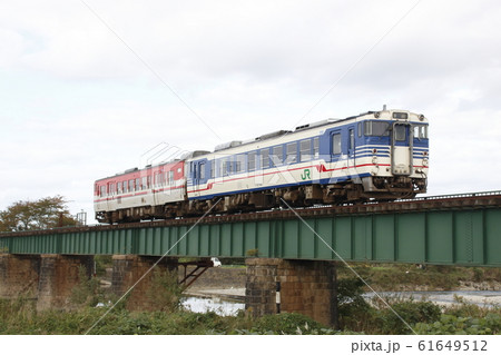 磐越西線キハ40+47 61649512