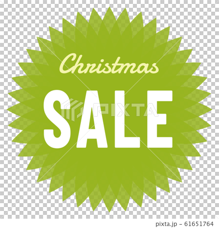 クリスマスセール マーク クリスマスセール マーク 61651764