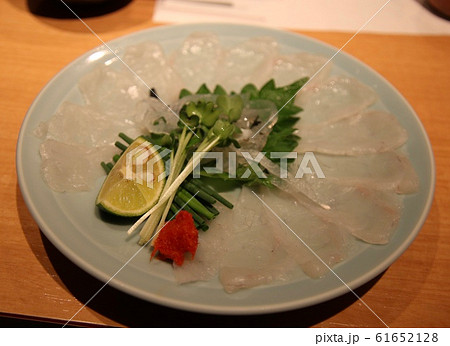 フグの刺身 フグの刺身 61652128
