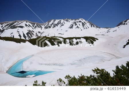 北アルプス 立山 春景色 北アルプス 立山 春景色 61653449