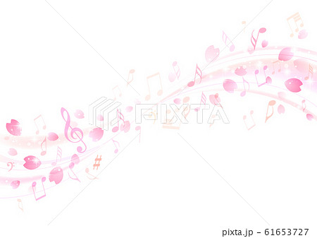 桜と音符8 61653727