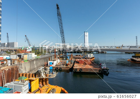 護岸工事 61656027