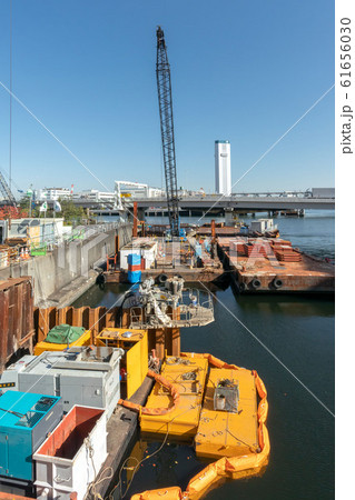 護岸工事 61656030