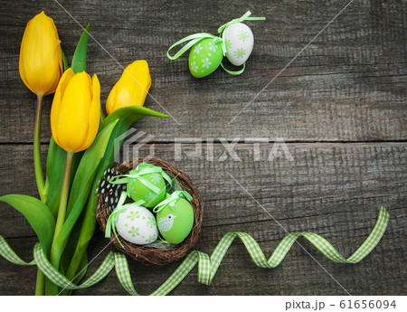 Easter holiday background Easter holiday background 61656094
