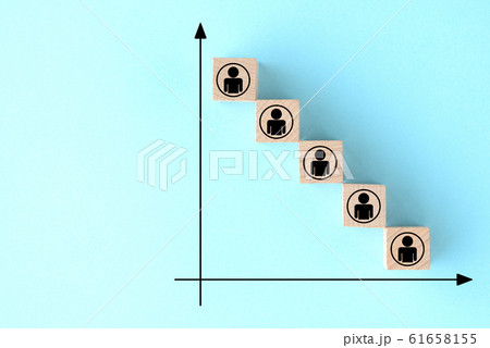 人口の減少イメージ 61658155