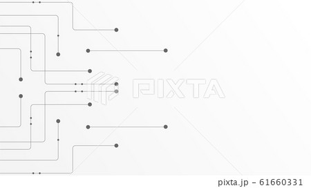 Abstract geometric connect lines and dots.Simple technology graphic background.Illustration Vector design Network and Connection concept. 61660331