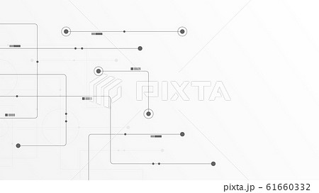 Abstract geometric connect lines and dots.Simple technology graphic background.Illustration Vector design Network and Connection concept. 61660332