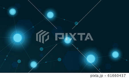 Abstract geometric connect lines and dots.Simple technology graphic background.Illustration Vector design Network and Connection concept. 61660437