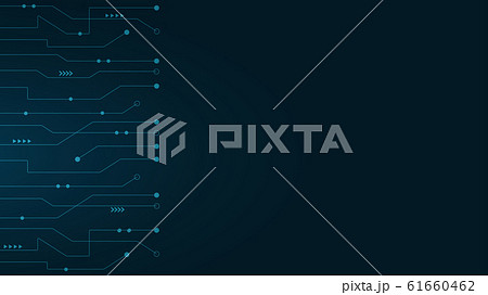 Abstract geometric connect lines and dots.Simple technology graphic background.Illustration Vector design Network and Connection concept. 61660462