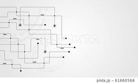 Abstract geometric connect lines and dots.Simple technology graphic background.Illustration Vector design Network and Connection concept. 61660568
