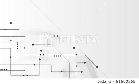 Abstract geometric connect lines and dots.Simple technology graphic background.Illustration Vector design Network and Connection concept. 61660569