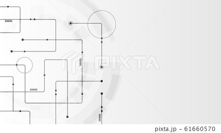 Abstract geometric connect lines and dots.Simple technology graphic background.Illustration Vector design Network and Connection concept. 61660570