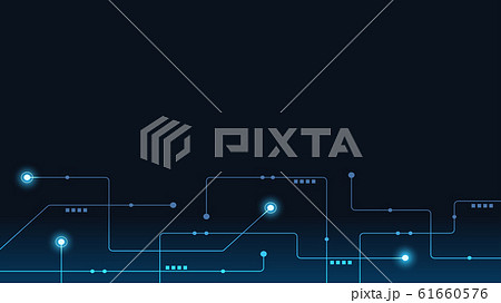 Abstract geometric connect lines and dots.Simple technology graphic background.Illustration Vector design Network and Connection concept. 61660576