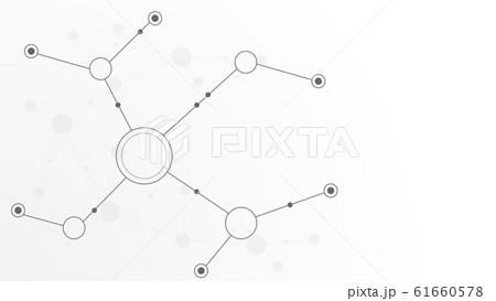Abstract geometric connect lines and dots.Simple technology graphic background.Illustration Vector design Network and Connection concept. 61660578
