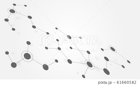Abstract geometric connect lines and dots.Simple technology graphic background.Illustration Vector design Network and Connection concept. 61660582