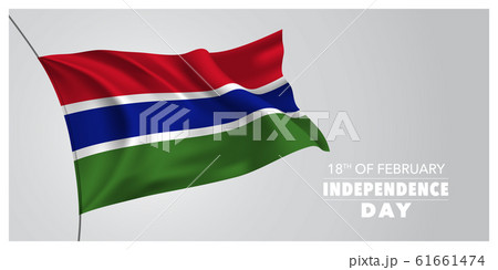 Gambia independence day greeting card, banner, horizontal vector illustration Gambia independence day greeting card, banner, horizontal vector illustration 61661474