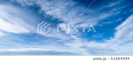 Blue sky background with clouds 61664994