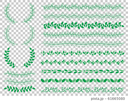 Decorative border frame plant Decorative border frame plant 61665080