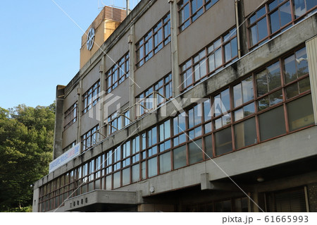福島　三春　昭和レトロな三春町役場庁舎 61665993
