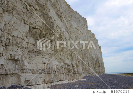 イギリス セブンシスターズ 景色 白い壁 イギリス セブンシスターズ 景色 白い壁 61670212