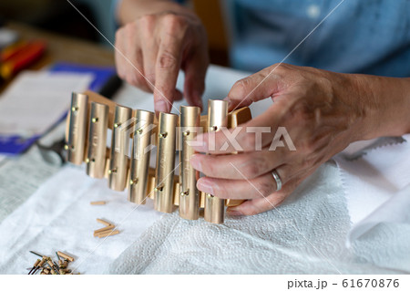 おもちゃの楽器の修理 鉄琴 おもちゃの楽器の修理 鉄琴 61670876