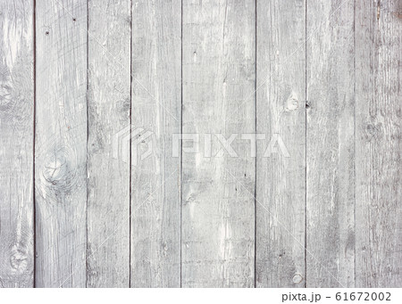 Gray wooden background with old painted boards 61672002