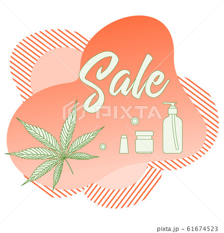 Cannabis Cbd Thc Cosmetics Hemp Medical Marijuanaのイラスト素材