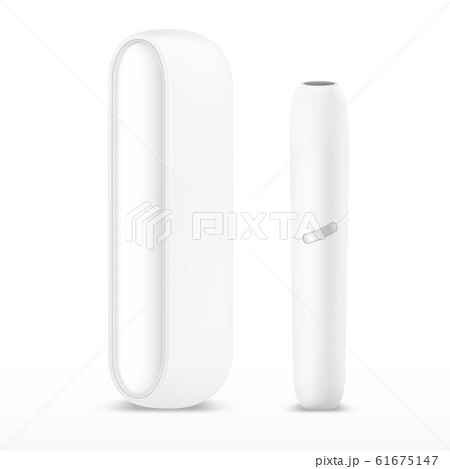 White realistic heets or electronic cigarette White realistic heets or electronic cigarette 61675147