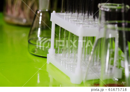 A desk at a chemistry lab or clinic. A desk at a chemistry lab or clinic. 61675718