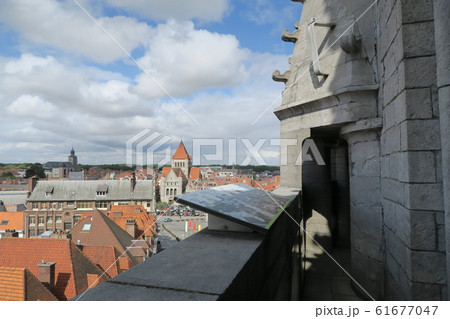 世界遺産　ベルギーとフランスの鐘楼群　トゥルネーの鐘楼 61677047