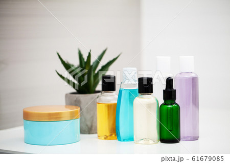 Shower supplies. Composition cosmetic products of spa treatment Shower supplies. Composition cosmetic products of spa treatment 61679085