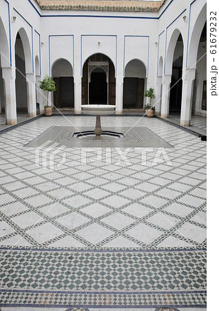 モロッコ、マラケシュ、メディナ、バヒア宮殿 61679232
