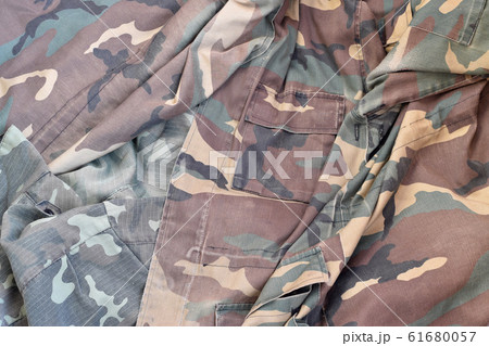 Camouflage background texture as backdrop for Camouflage background texture as backdrop for 61680057