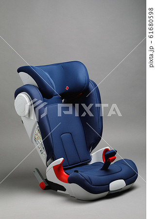 toddler car seat, gray background 61680598