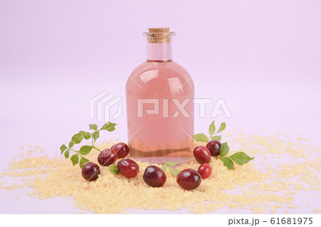 Natural organic concept, Natural haelth and skin care products- pomegranate, lemon, mango and avocado 095 61681975