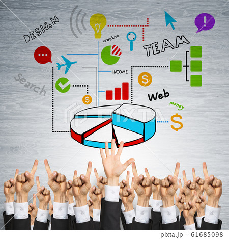 Business and teamwork concept 61685098