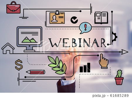 Concept of electronic business and internet education and modern 61685289