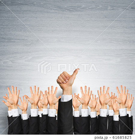 Business and teamwork concept Business and teamwork concept 61685825