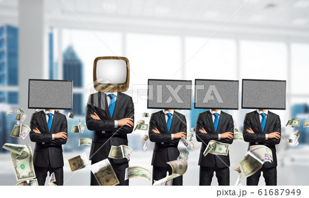 Modern technologies against old one. 61687949