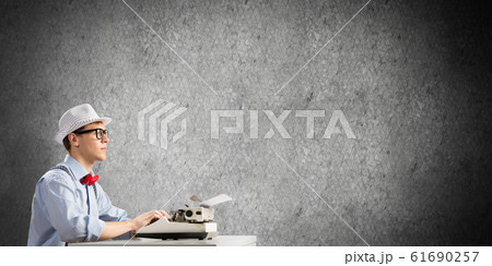 Creative inspiration of young writer. 61690257