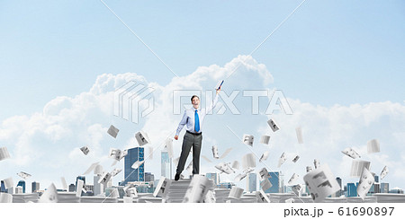 Study hard to become successful businessman. Study hard to become successful businessman. 61690897