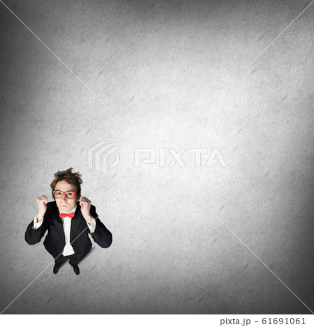 Funny perspective man 61691061