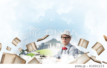 Creative inspiration of young writer. Creative inspiration of young writer. 61691223
