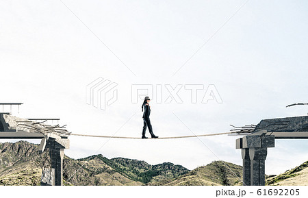 Concept of hidden risks and dangers. 61692205