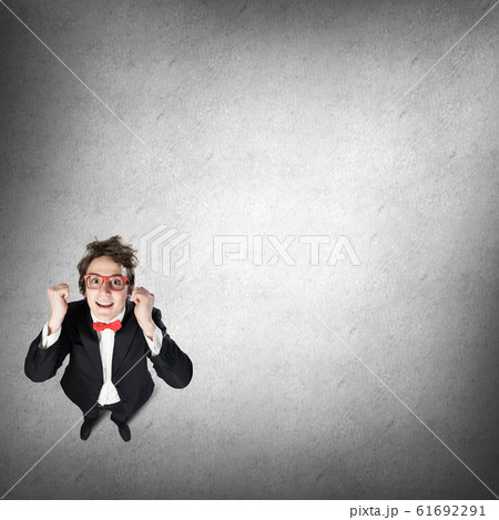 Funny perspective man 61692291