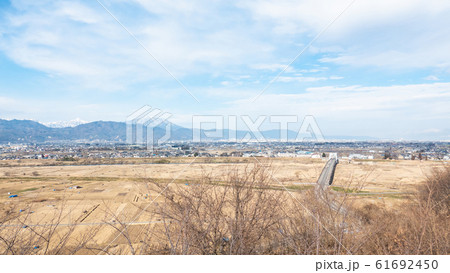 妻女山の風景 （川中島古戦場） 61692450
