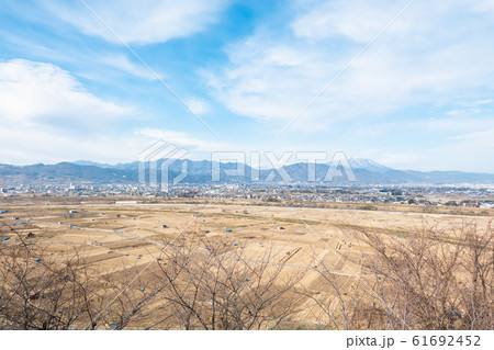 妻女山の風景 (川中島古戦場) 妻女山の風景 (川中島古戦場) 61692452